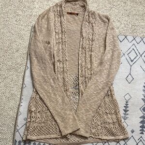 Elegant Tan Women's Sweater